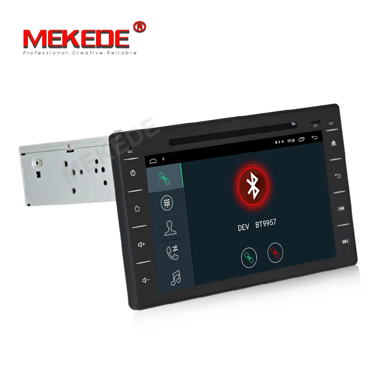 Best MEKEDE 2+32G Android 9.1 Car DVD multimedia Player audio radio  for Toyota Hilux 2016  Car Radio GPS Navigation BT WIFI RDS 4