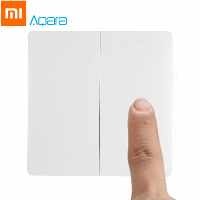 

Xiaomi WXKG02LM Aqara Smart Light Switch Wireless Version Double Key