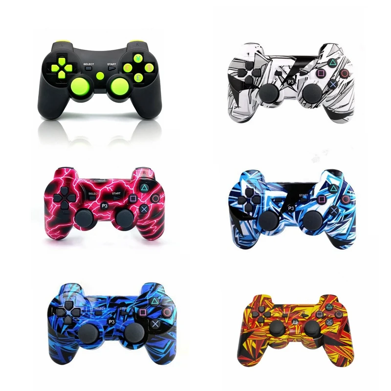 

Exclusive Gamepad For PS3 Controller Wireless Bluetooth Games Joystick Game Gamepad Skull Design Appearance