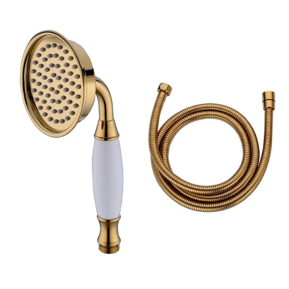 High quality Brass Ceramics Telephone Handheld Shower Kits and 1.5M
