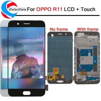 

5.5 inch LCD Screen For Oppo R11 LCD with Frame Touch Screen Display Replacement Assembly Black White