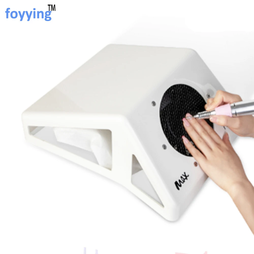 foyying 65W Strong Adjustable Speed Collector For Nail Dust Fan Vacuum Cleaner Manicure Tool Suction Art Equipme | Красота и здоровье