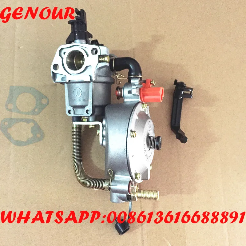 Buy NEW design JIWANNIAN LPG&CNG CARBURETOR THREE WAY CONVERSION KIT FOR 2 3KW