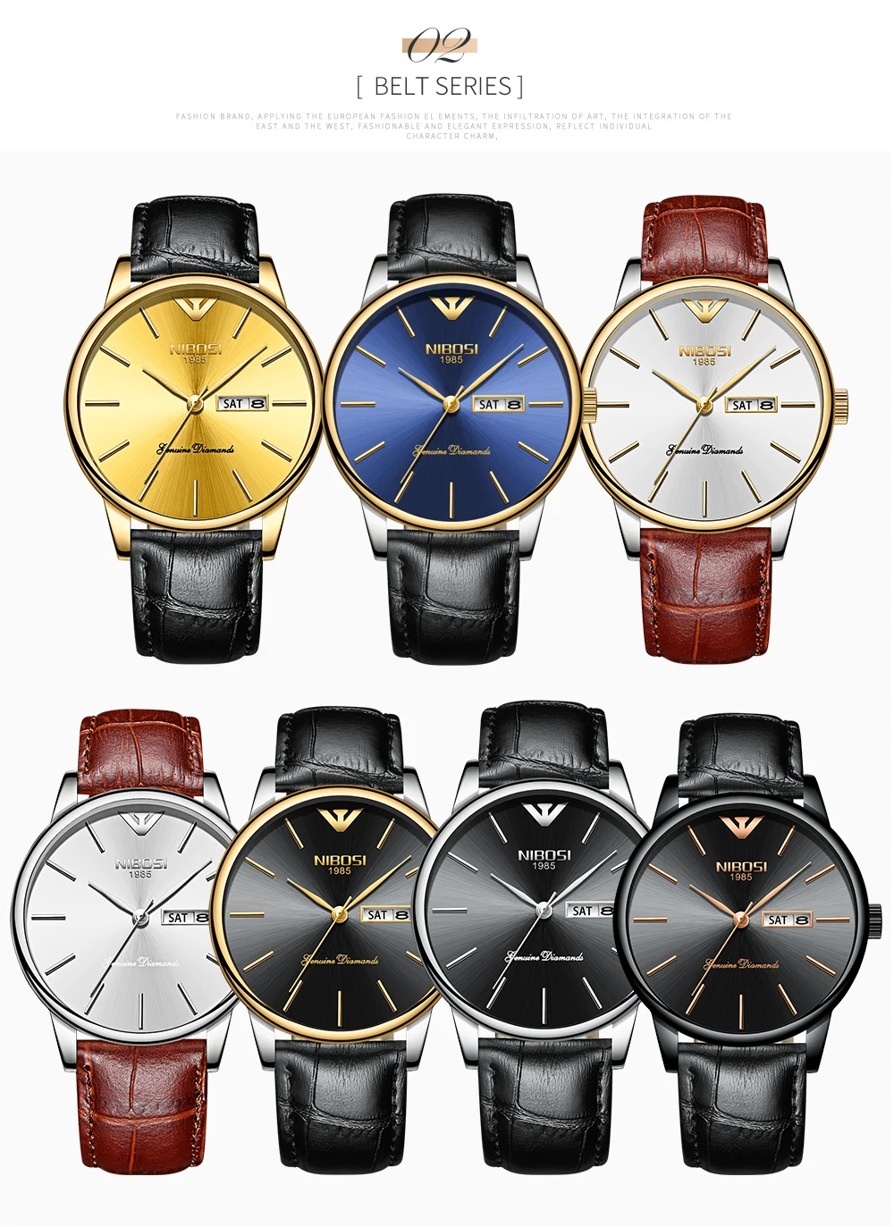 Relogio Masculino NIBOSI Mens Watches Top Brand Luxury Simple Watches Men Steel Calendar Date And Week Fashion Watches 2018 Saat (4)