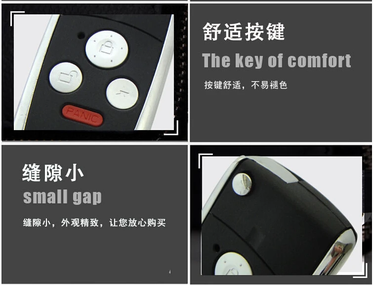 US EURO Style Honda Modified remote key shell 3+1 Buttons 3+1 (14)