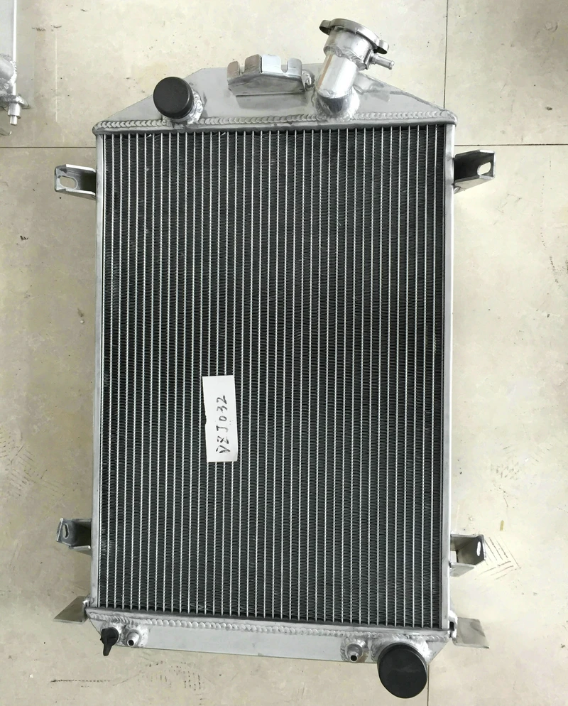 62 MM 3 core radiador de aluminio camión FORD coche CHEVY V8 motor 1932 automático/manual 32 nuevo rendimiento|Enfriadores de aceite| - AliExpress