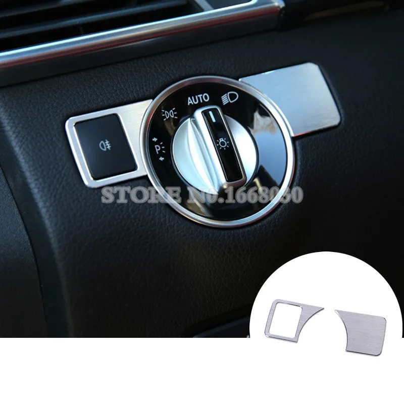 

Inner Headlight Switch Button Trim Cover For Benz ML W166 2012-2015 GL X166 2013-2015