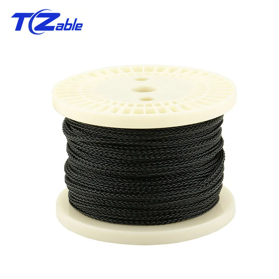 

Earphone Upgraded Cable DIY Audio Cable Flexible 8 Core For HiFi Audio Headphone Upgrade Wire Soft PVC Adapter Metal Line