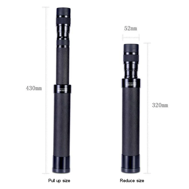 

Ecusells BAK4 8-24x40 Zoom Monocular Lens for Smartphone Lente Para Celular Telescope for Mobile Phone Camera Lenses