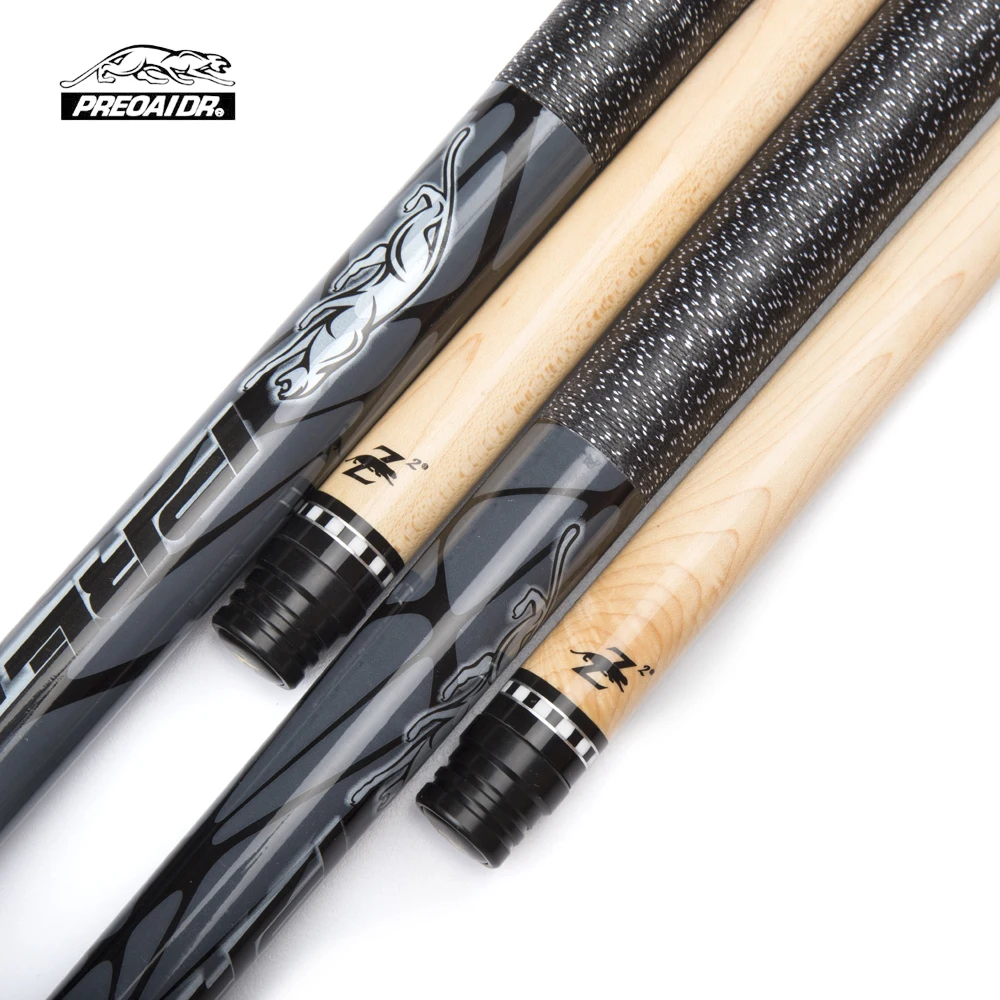 Günstige PREOAIDR 3142 Z2 Billard Pool Queue 11.5 13mm Spitze Stick Billard Queue Kit Pool Queue Kit Neun ball Schwarz 8 Professionelle China
