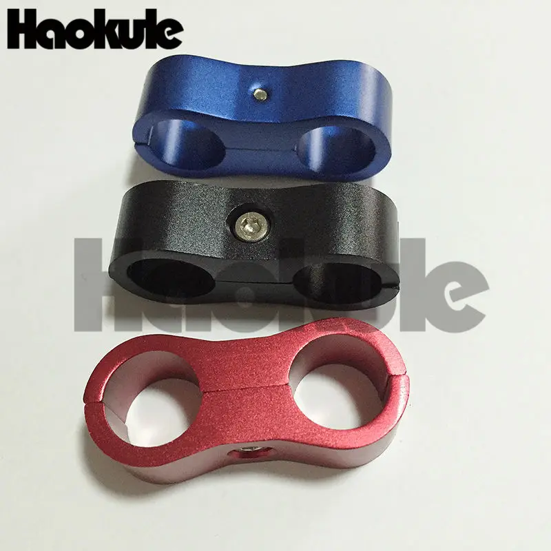 

PERFORMANCE 8AN-AN8 BILLET ALUMINIUM DUAL HOSE SEPARATORS RED,BLACK,BLUE