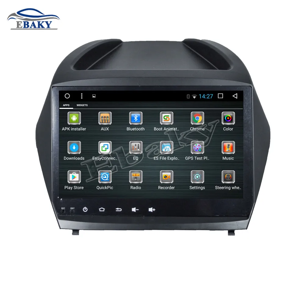 Perfect NaviTopia 10.1inch 1GB/2GB RAM Quad Core/Octa Core Android 7.1/8.1 Car DVD Radio for Hyundai ix35 2010- with GPS/wifi/map 4