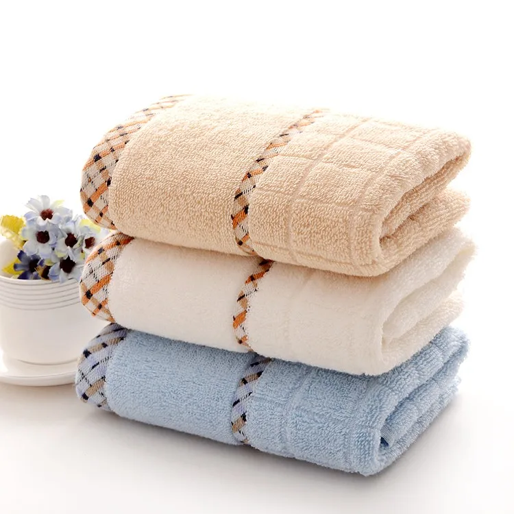 3 шт. 35*75 см Твердые хлопковые полотенца для рук, клетчатые брендовые декоративные банные полотенца для рук, цена высокое качество махровые полотенца для рук