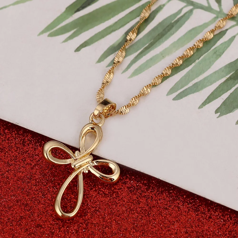 Мужская цепочка с подвеской в виде креста|christmas pendants|pendant jesusmens pendants gold |