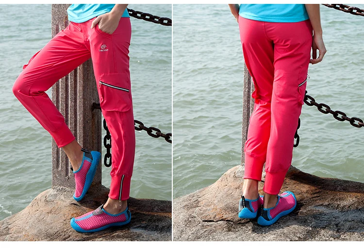 Уличные походные брюки, женские обтягивающие треккинговые походные брюки, быстросохнущие эластичные флисовые брюки длиной до лодыжки, водонепроницаемые походные брюки