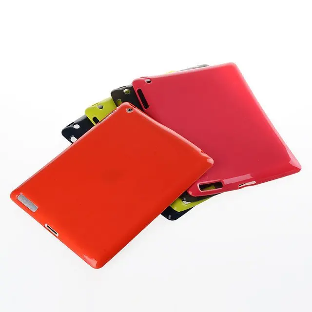 Ultra Slim Soft Silicon Rubber TPU Gel Protector Cover Tablet