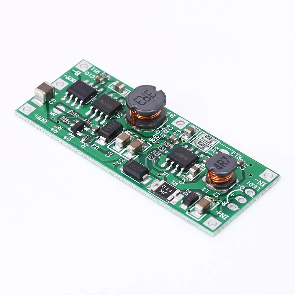 Uninterruptible Power Supply Control Board DC5V-12V to 12V Charger Module for 18650 Lithium Battery UPS Voltage Converter Module
