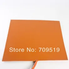 Профессиональный производитель силиконовый нагреватель кровать 3D-принтеры 235x235x1,5mm 24v 300w Клей NTC100K