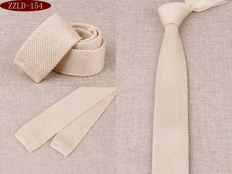 31-Цвет одноцветное Цвет вязаный свитер Для мужчин s галстуки Стильный узкий-cut Обычный Новый галстук строгий галстук галстуки Для мужчин