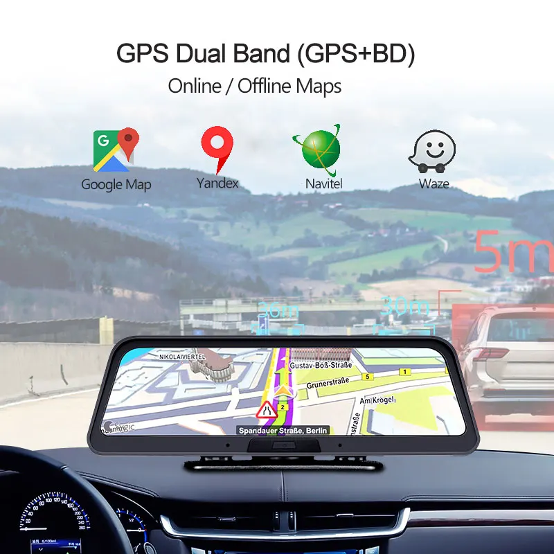 Автомобильный видеорегистратор ANSTAR 4G Android Wi Fi GPS ADAS 1080P|Видеорегистраторы| |