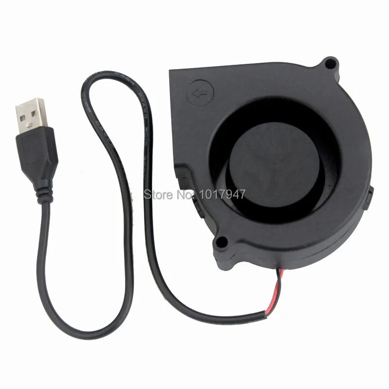 1 шт. радиатор Gdstime 75 мм 5 В USB 75x30 7530s безщеточный DC кулер охлаждение вытяжной