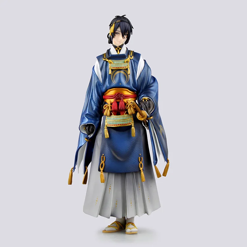 23 см Mikazuki Munechika Аниме фигурки игры Touken Ranbu онлайн ПВХ Модель 1/8 масштаб коллекционные Дети прекрасный подарок игрушка кукла