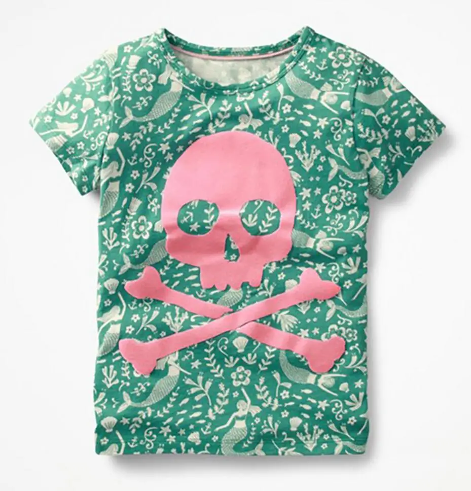 Up to Date Baby Baby T-Shirt Langarm Cute Skulls