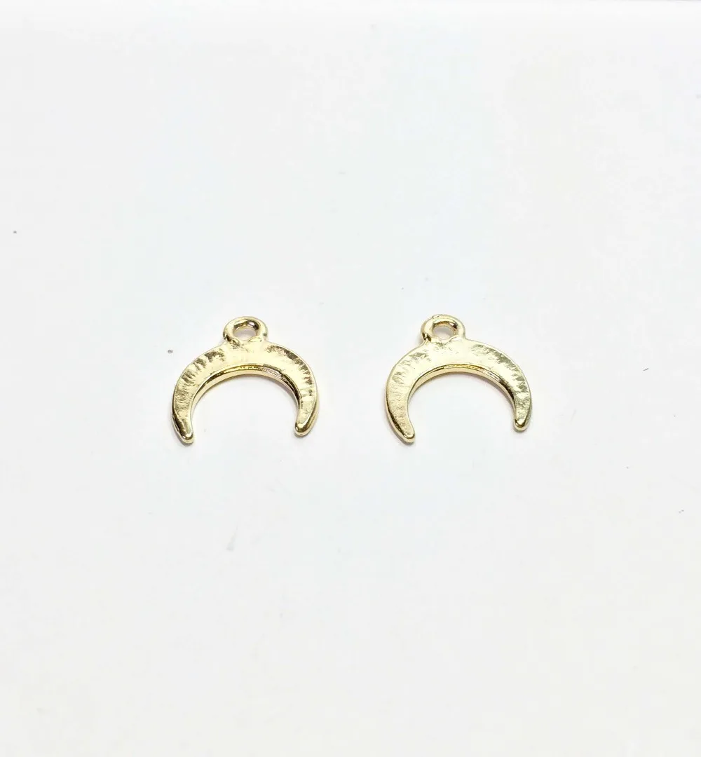 Eruifa Hot Wholesale OX Horn Moon 20 шт./пакет цинковый сплав DIY Ожерелье Подвеска ювелирные