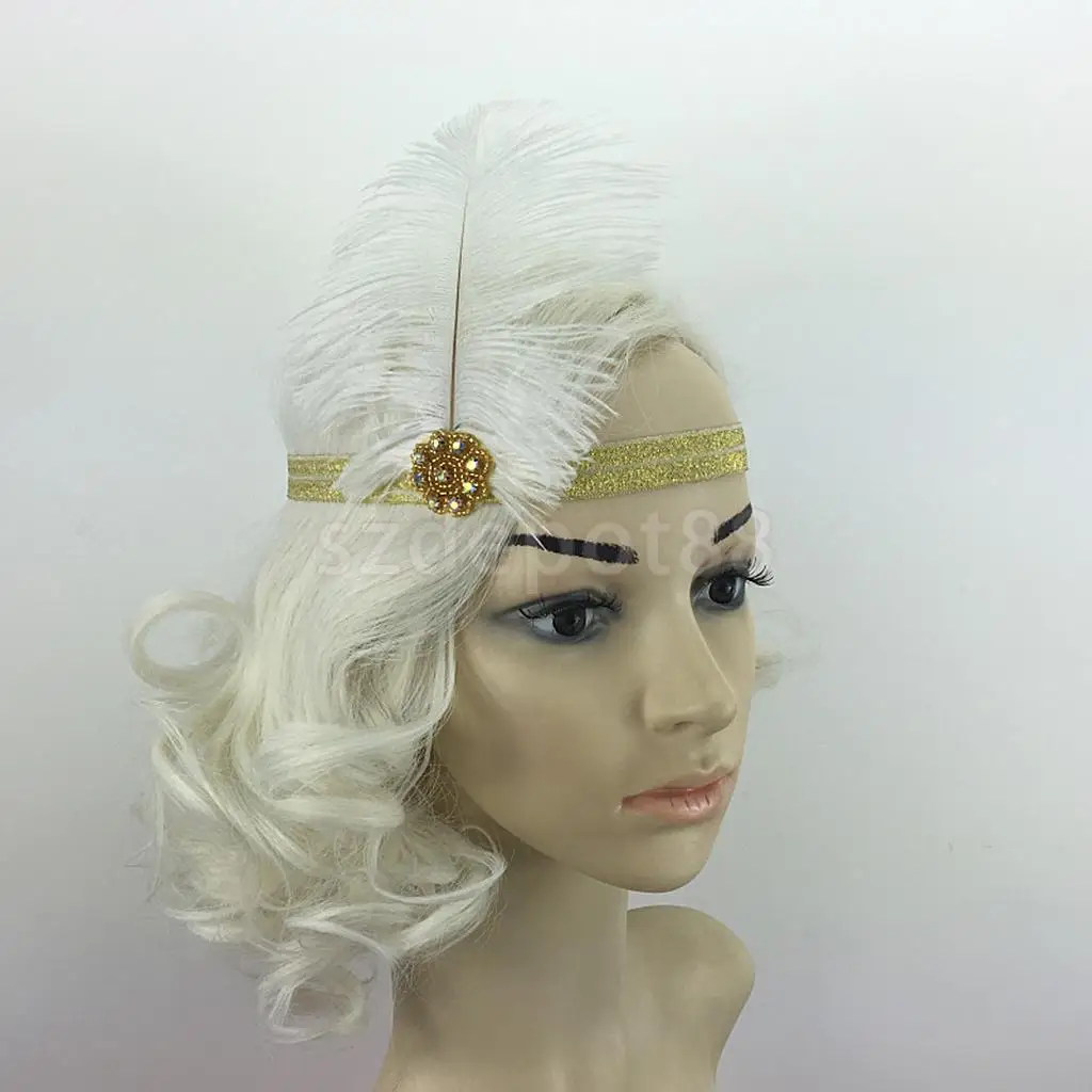 Wedding Jewelry Girls Hair Accessories Hair Ties Feather Hairclip