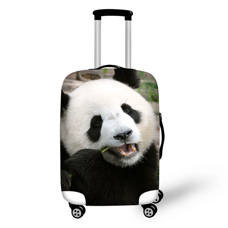 Panda Design travel accessories suitcase protective covers 18-30 inch elastic luggage dust cover case stretchable Waterproof Panda Design travel accessories suitcase protective covers 18-30 inch elastic luggage dust cover case stretchable Waterproof