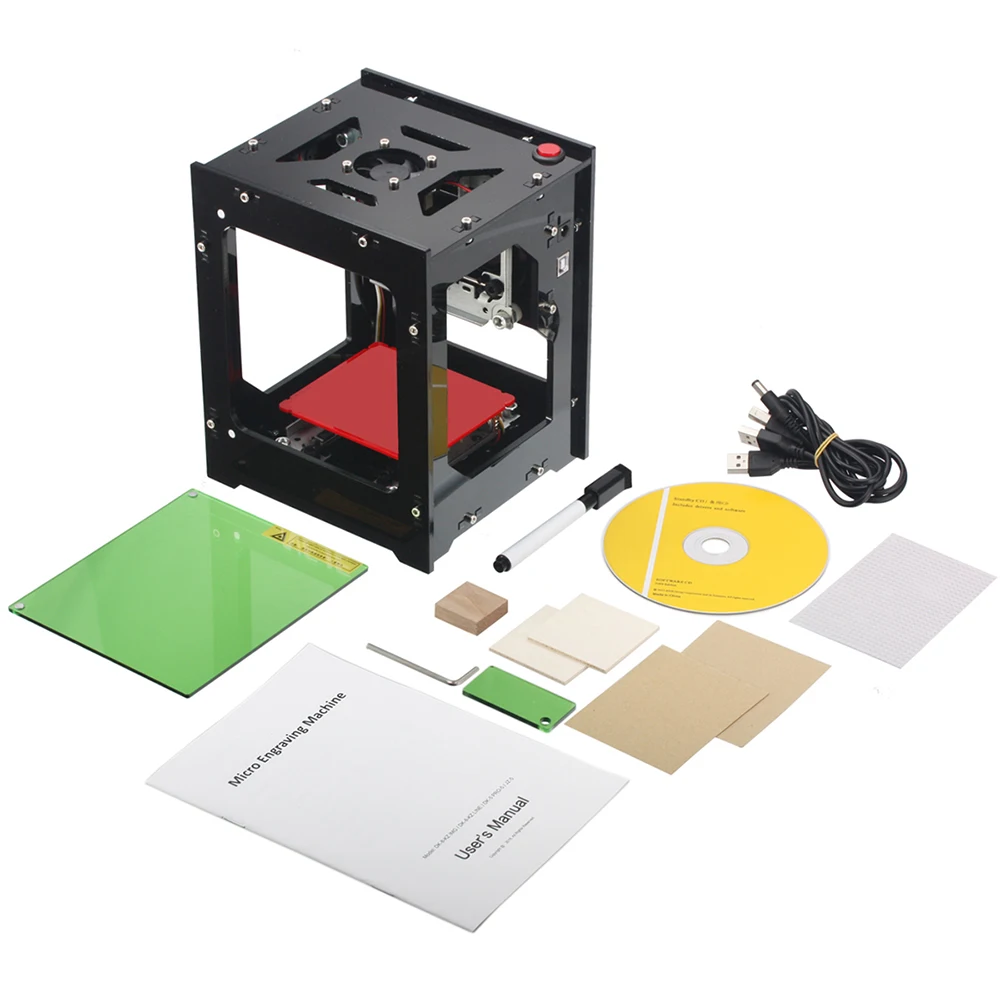 

USB Laser DIY Engraving Machine 1000mW Automatic CNC Wood Router Laser Cutter Printer Engraver