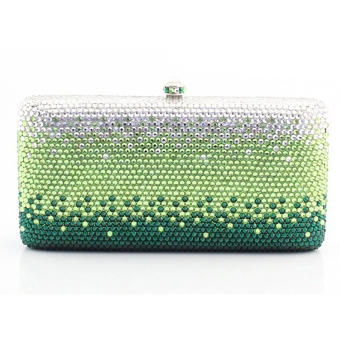Luxury Green Clutch Purse