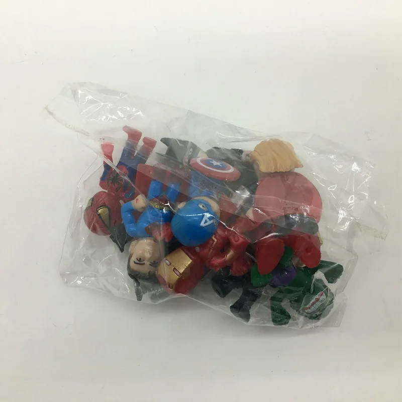 12-Piece Set Marvel Avengers Mini Figures - Batman, Hulk, Thor, Spider-Man - Action Figure Superhero Models, Toys for Children's Gifts image 6