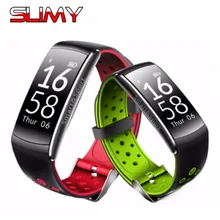 Slimy умный Браслет монитор сердечного ритма Смарт-браслет Фитнес трекер часы Смарт-браслет для смартфоны IOS и Android