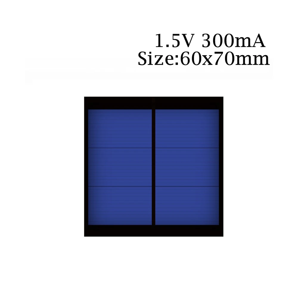 DIY Панели Солнечные 100 120 150 250 300 350 435 500 мА Панели солнечные 1V 1,5 V 2V Мини элемент для солнечной батареи для мобильного телефона Зарядное устройство Портативный