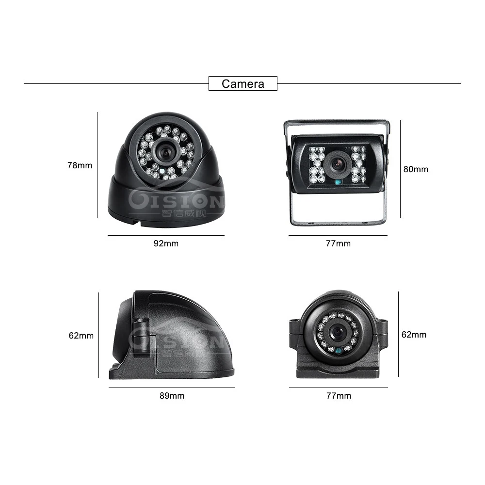 Gision mdvr набор AHD 1080P 4CH двойной SD 256G Грузовые Фургоны такси Мобильный DVR рекордер 4