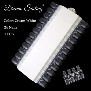 

1pcs Removable False Nail Color Display Nail Art Gel Polish Color Shelf Chart Card Palette Varnish Practice Board Manicure Tools
