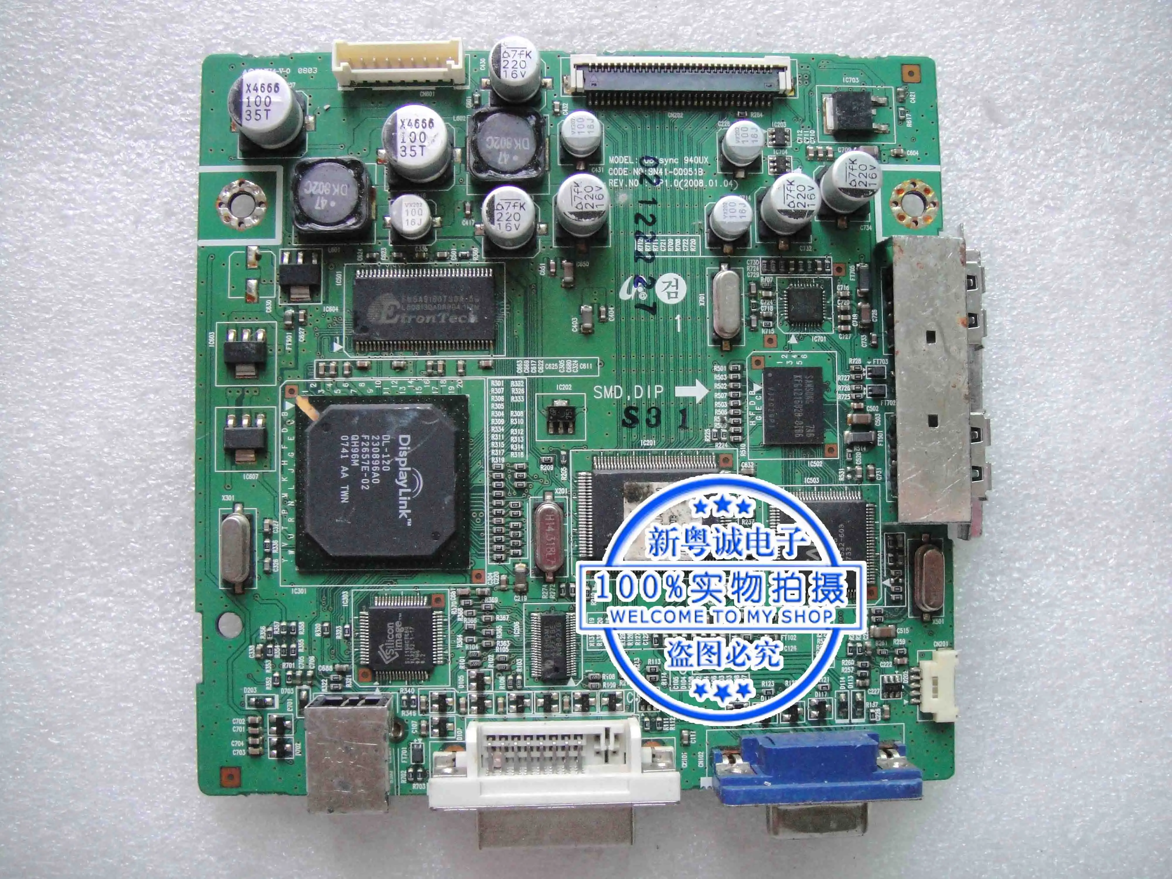 

940UX Driver Board BN41-00951B Motherboard