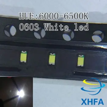 

3000pcs White 0603 SMD LED diodes light