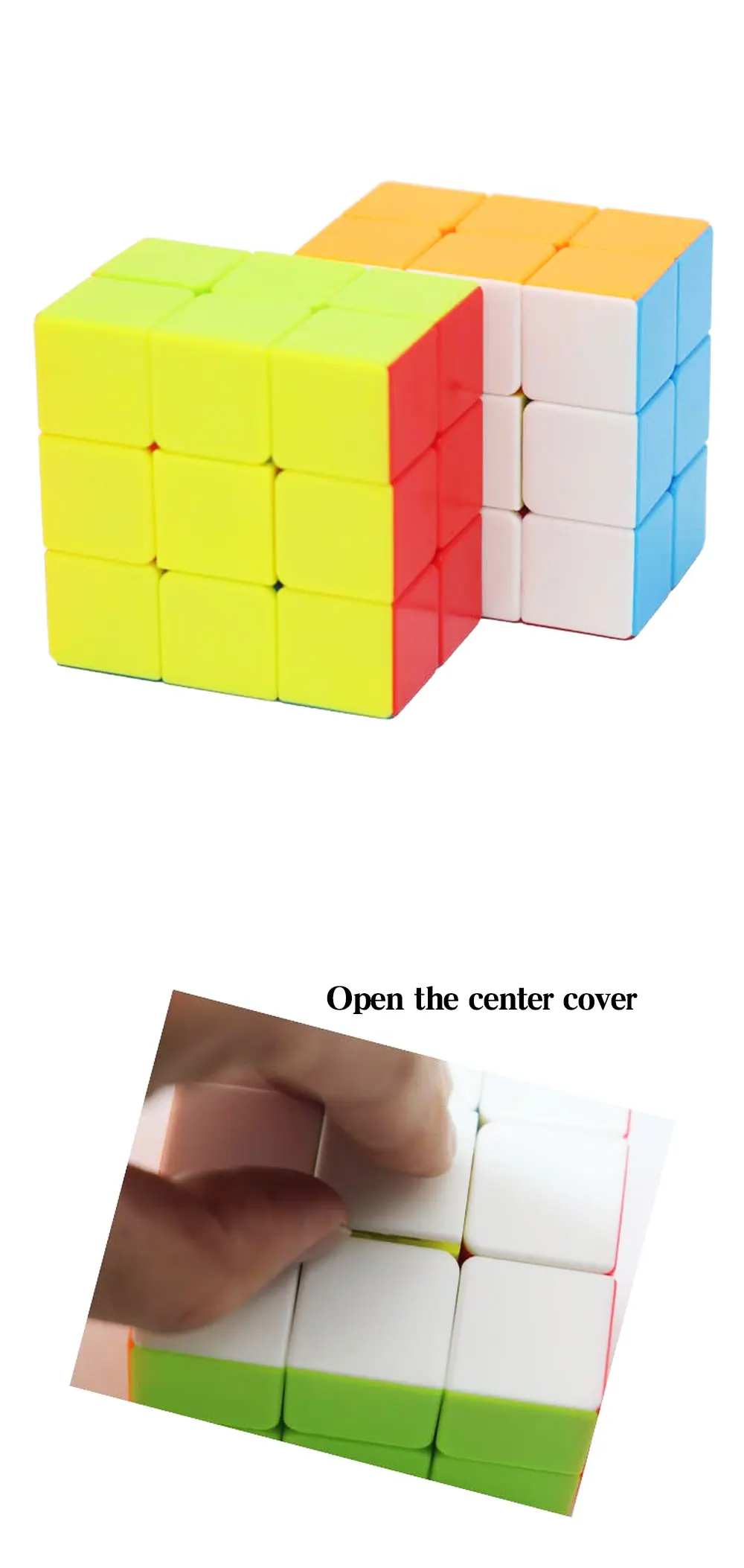 Новый fanxin 2x3x3 скоростной кубик без наклеек гладкие 233 магические кубики профессиональная головоломка куб для детей Cubo magico игрушки