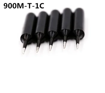

FEORLO 5PCS Black 900M-T-1C Series Horseshoe type iron head Welding tip electric soldering iron 900M-T B I K IS solder iron tip