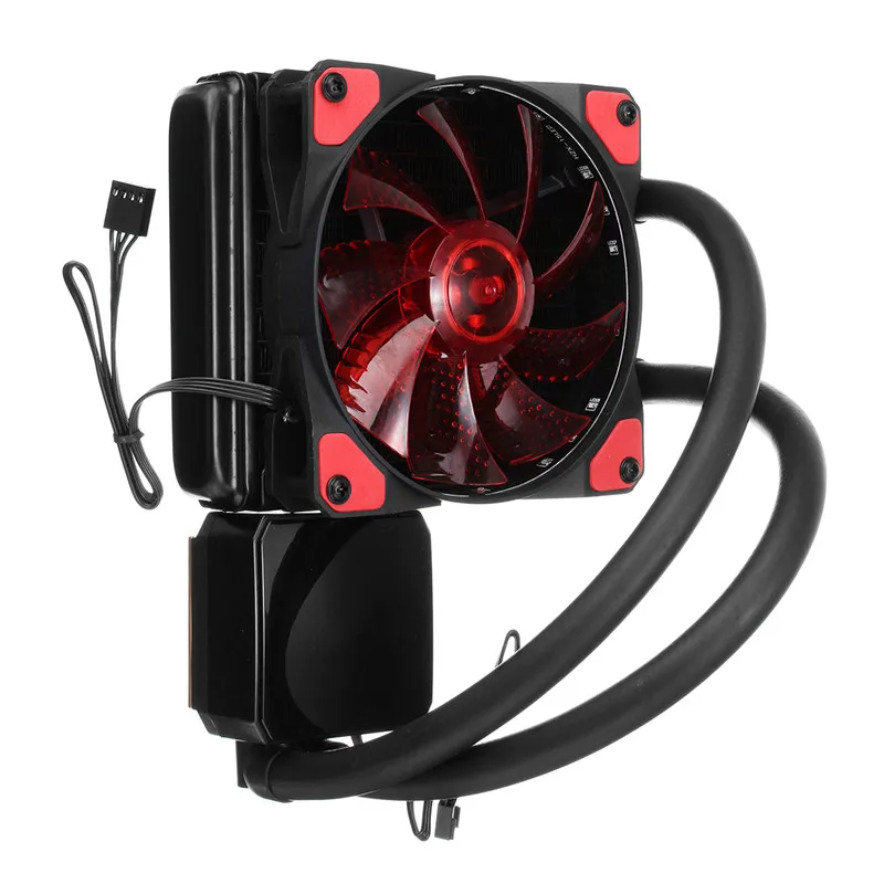 

CPU Computer 4 Pin Cooler Fan High Air Flow 12V 800-1800RPM Water Cooling Silent Fan For PC Computer Case CPU Cooler Inter AMD