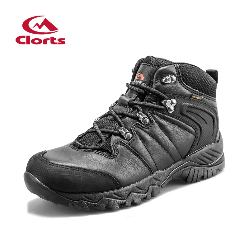 

Clorts Genuine Leather Hiking Boots for Women Outdoor Mountain Shoes Waterproof Climbing Boots Outdoor Shoes HKM-822D