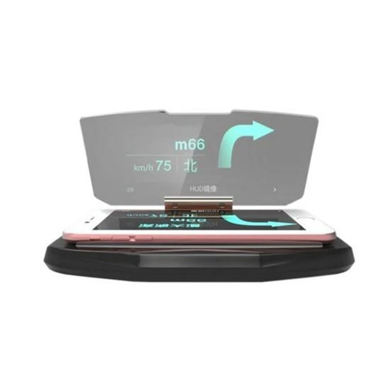 Hud携帯gpsナビゲーションhalterungブラケットディスプレイ用スマートフォンハンディ自動スタン