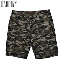 Harpia летние мужские новые армейские зеленые бермуды Camuflada военные мужские шорты Карго повседневные свободные короткие штаны 9xl 8xl размера плюс шорты