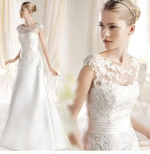 Свадебное платье милое платье принцессы с вышивкой и кружевным шлейфом Свадебное платье для невесты хорошего качества платья с повязкой размера плюс