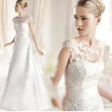 Свадебное платье милое платье принцессы с вышивкой и кружевным шлейфом Свадебное платье для невесты хорошего качества платья с повязкой размера плюс