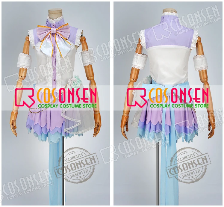 COSPLAYONSEN Love Live! Белое платье для пробуждения ко Дню Св. Валентина косплей костюм