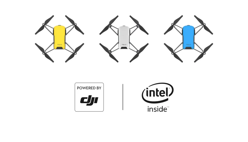 DJI Tello камера Дрон мини дроны 720P HD Трансмиссия приложение управление складная игрушка FPV Квадрокоптер снимать быстрые видео с EZ снимков