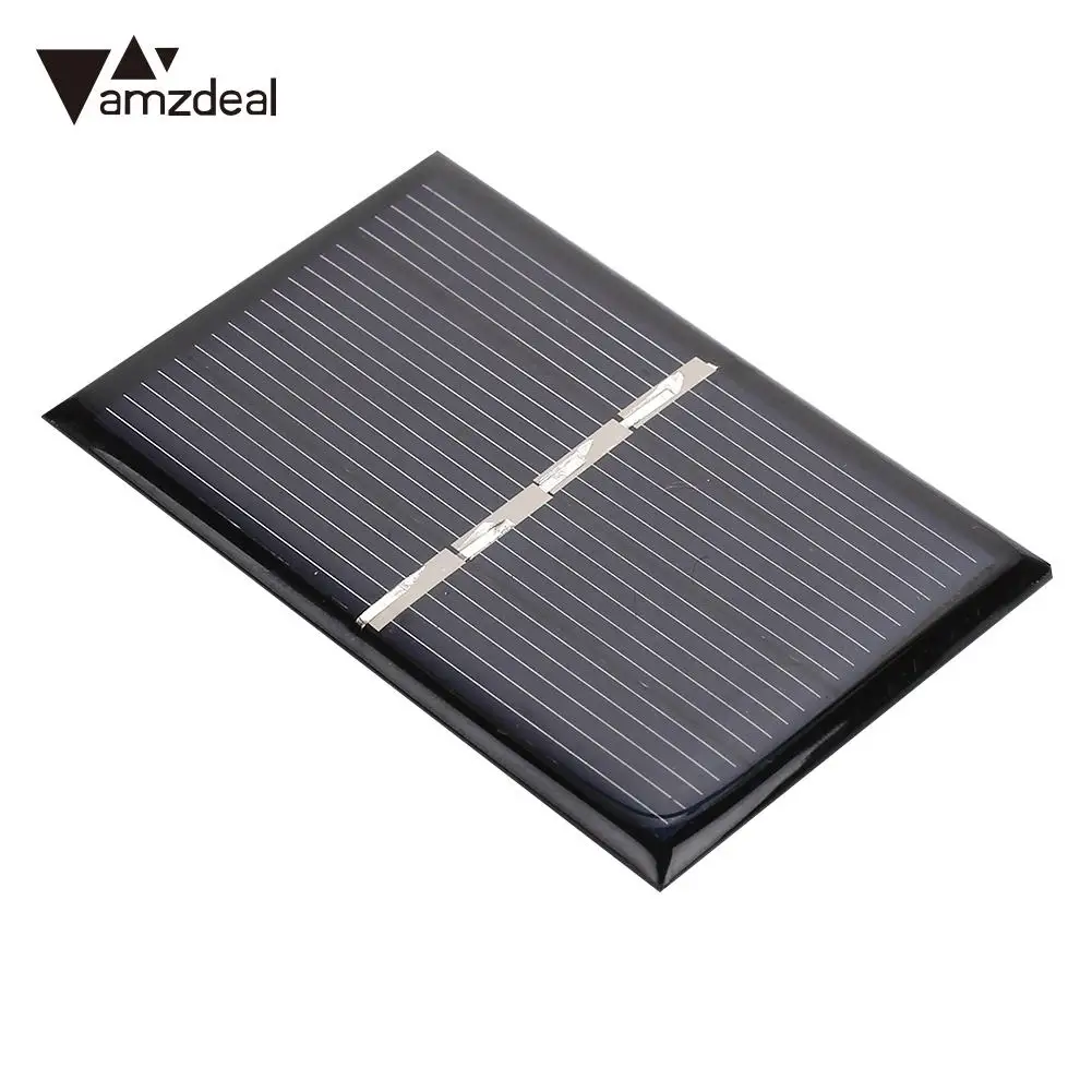 

Solar Charging Solar Panel 2V 130MA 0.26W Solar Cell Durable Garden Light Solar Charger Pane Polysilicon Fast Charger